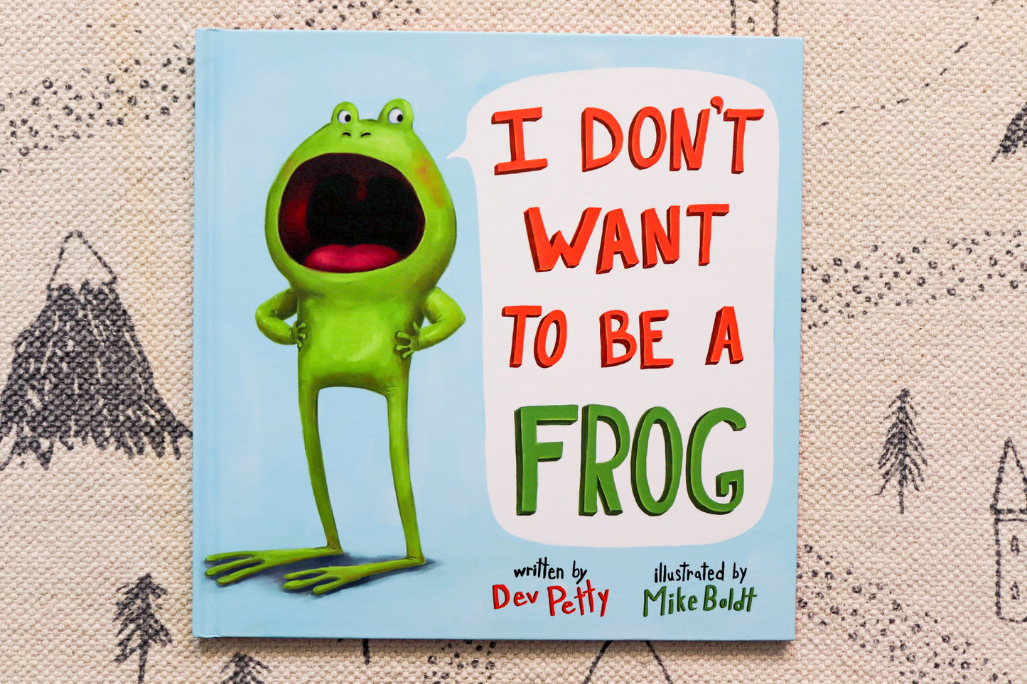 I don't want to be a frog