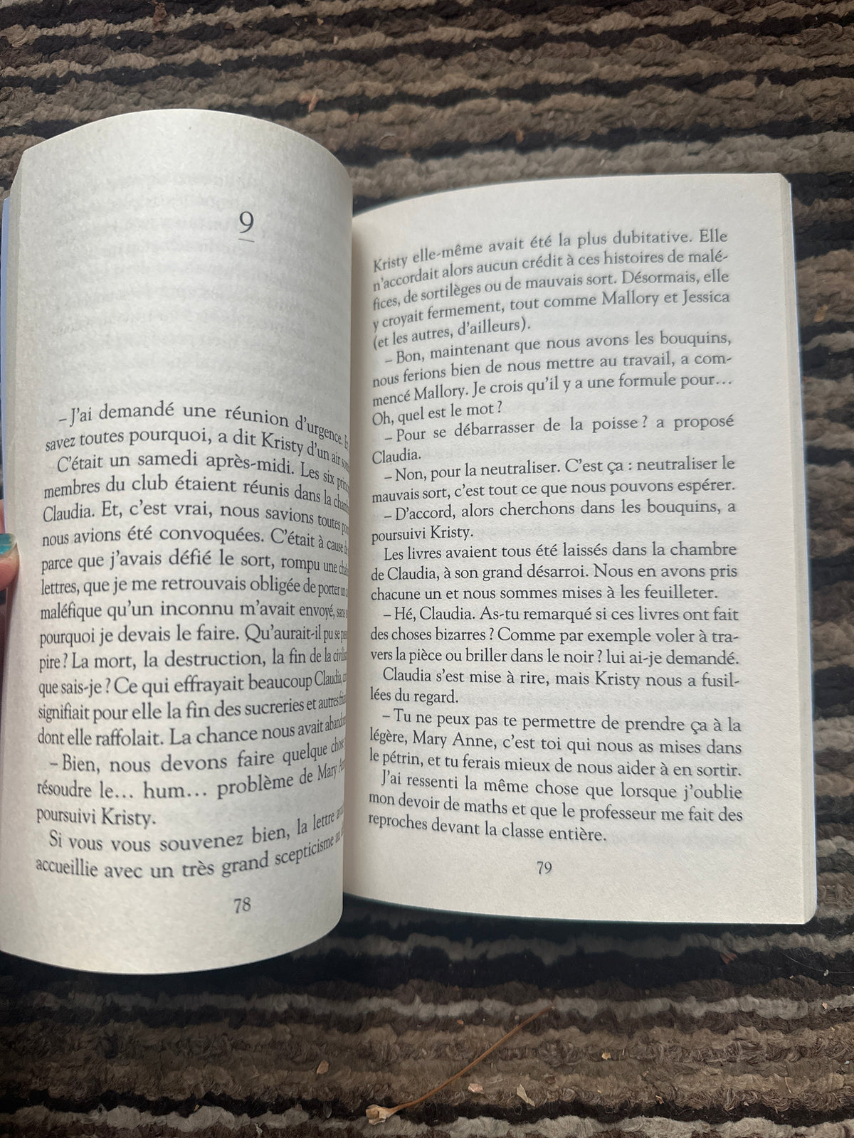 Le club des Baby-Sitters Mary Anne et la malediction