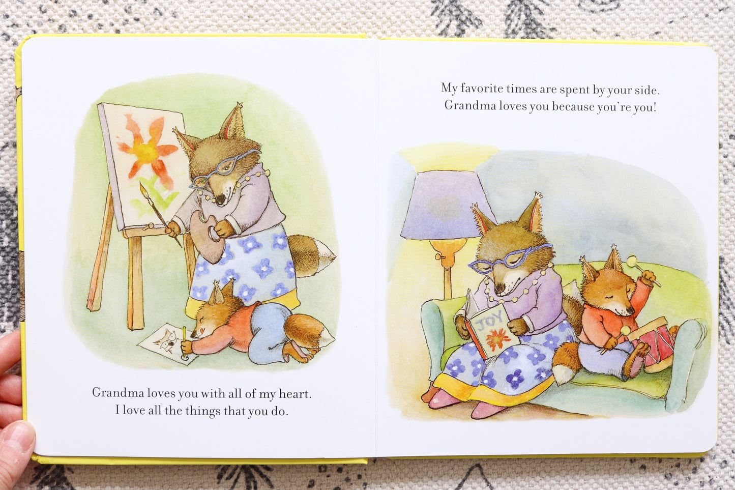 Grandma loves you because you're you