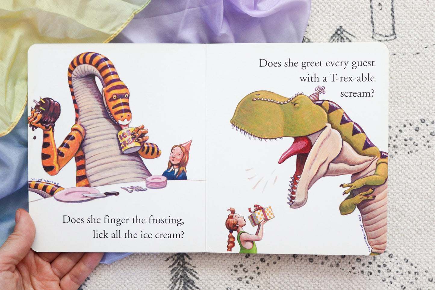 How do Dinosaurs say Happy Birthday?