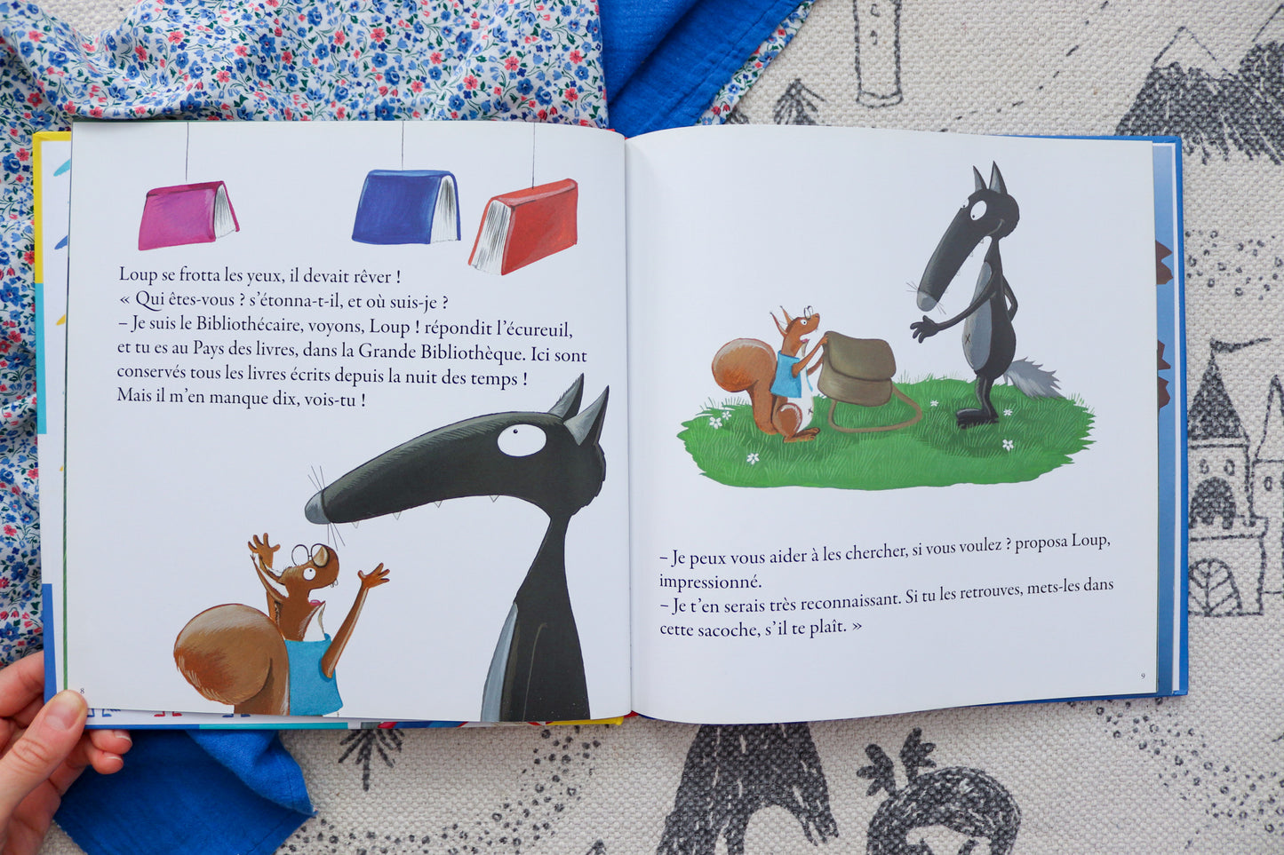 Le loup qui n'aimait pas lire