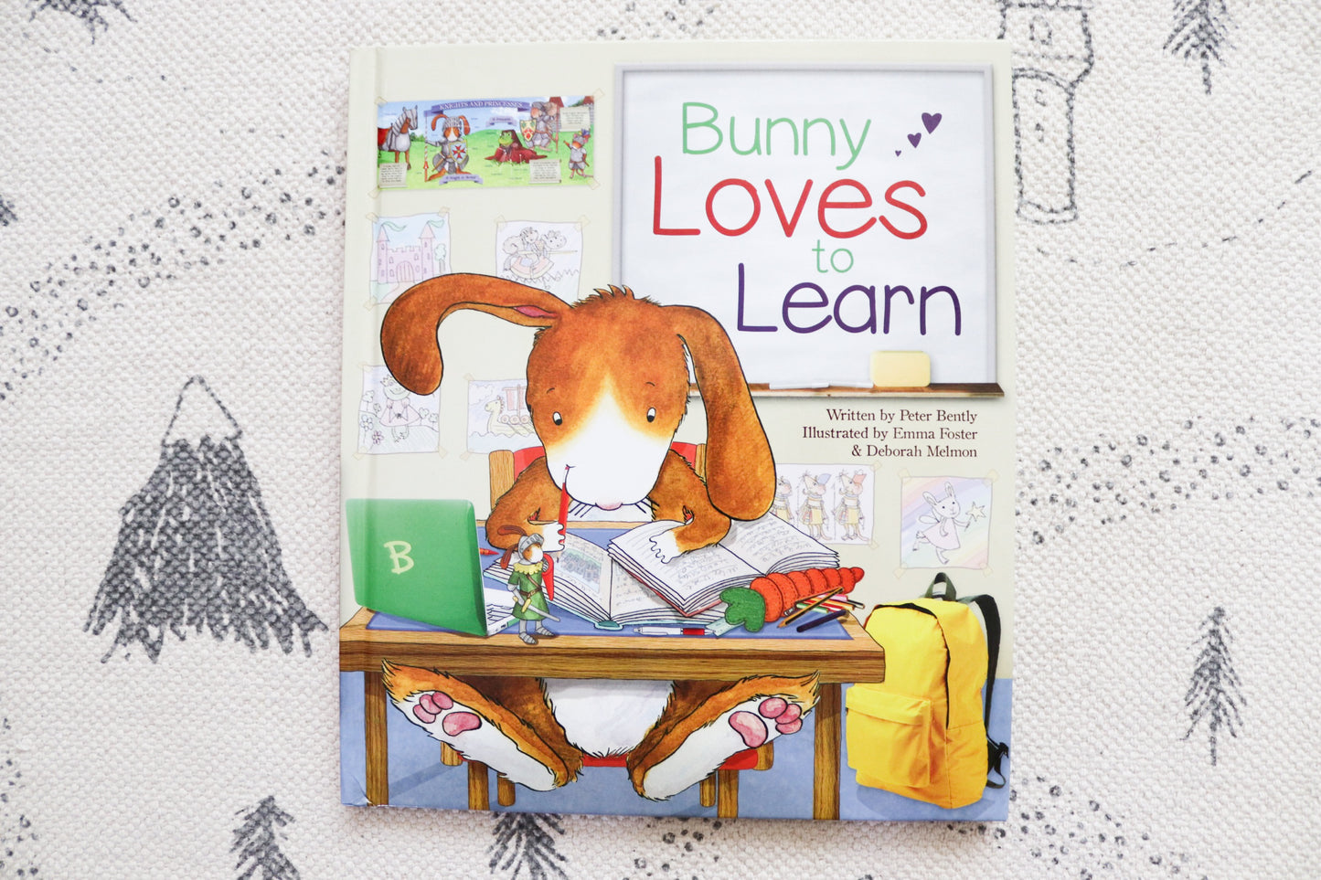 Bunny loves to learn