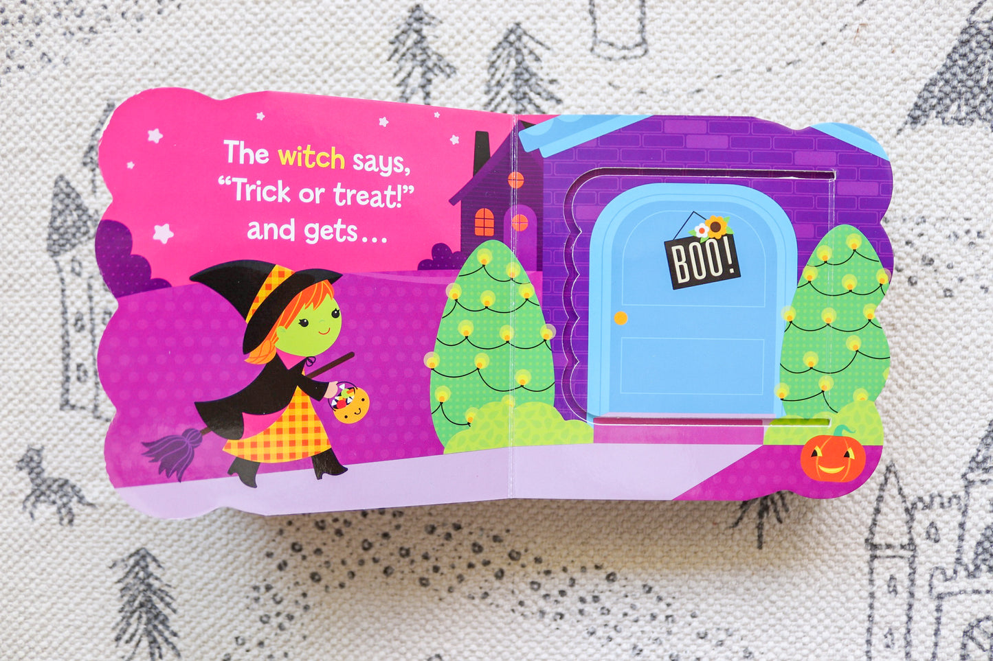 Babies love Halloween lift-a-flap book