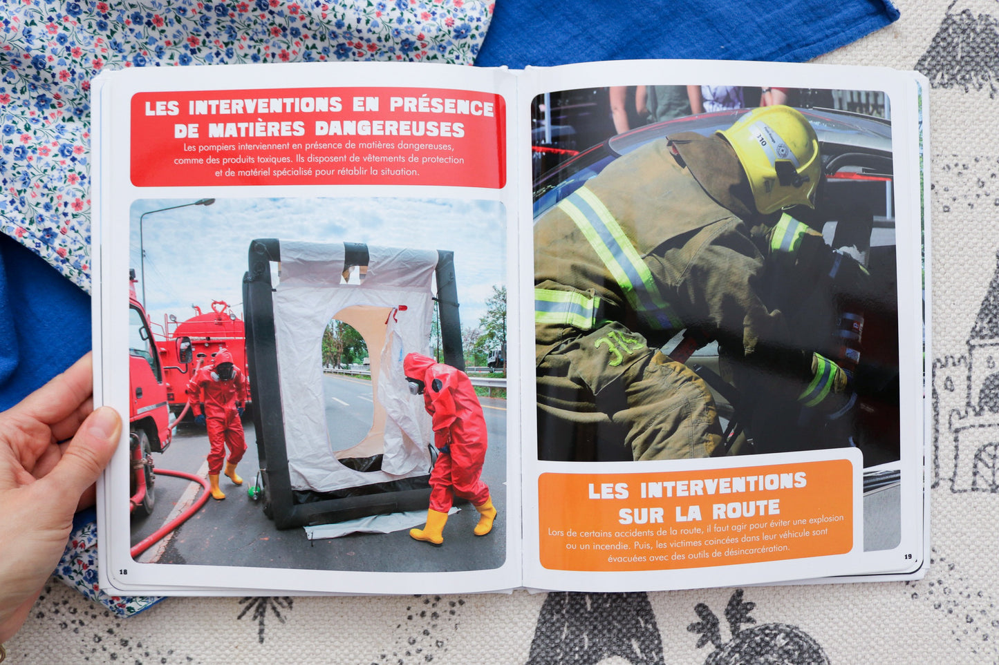 Les pompiers Mon premier Doc