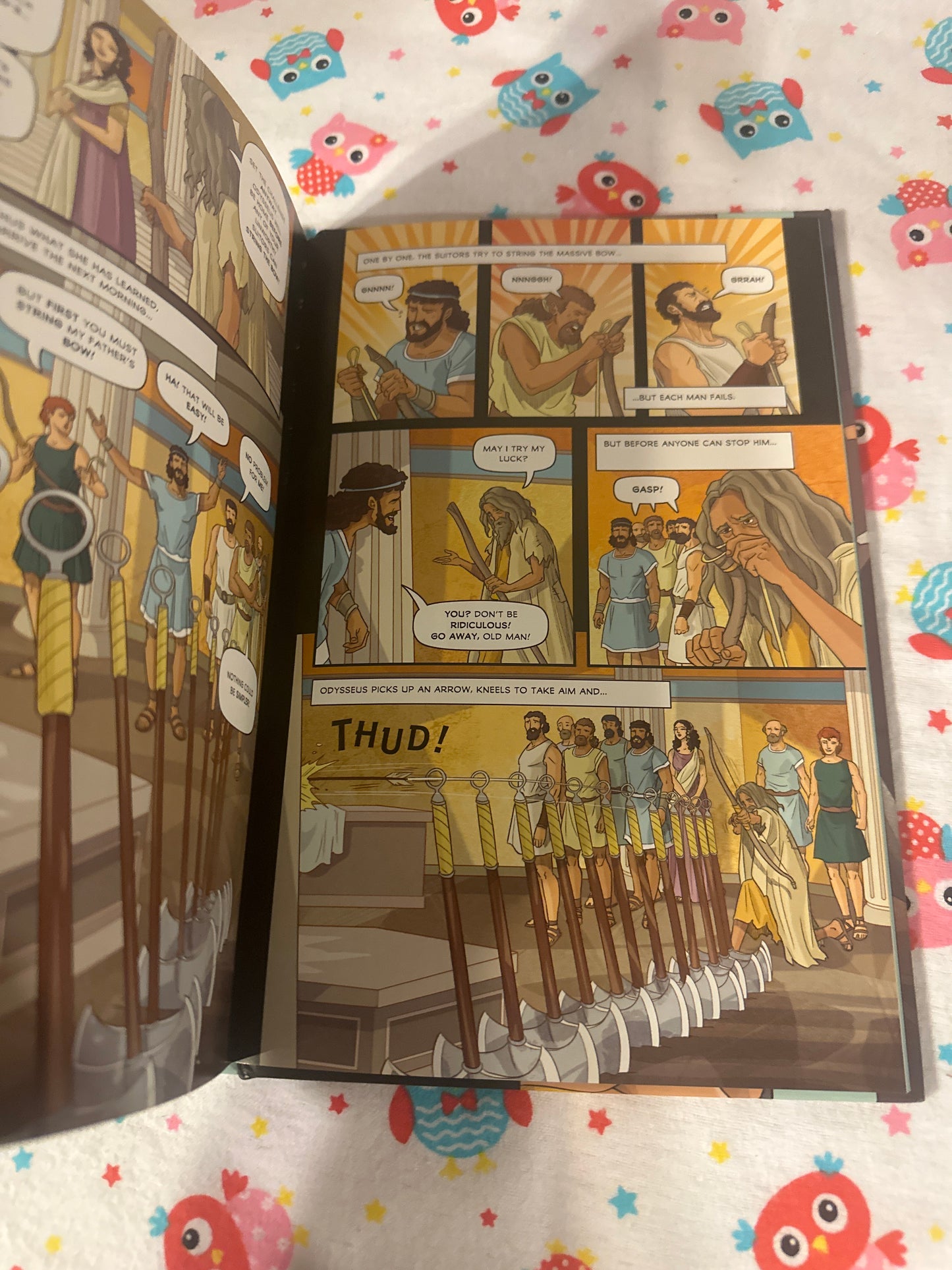 The Odyssey (Usborne Graphic Legends)