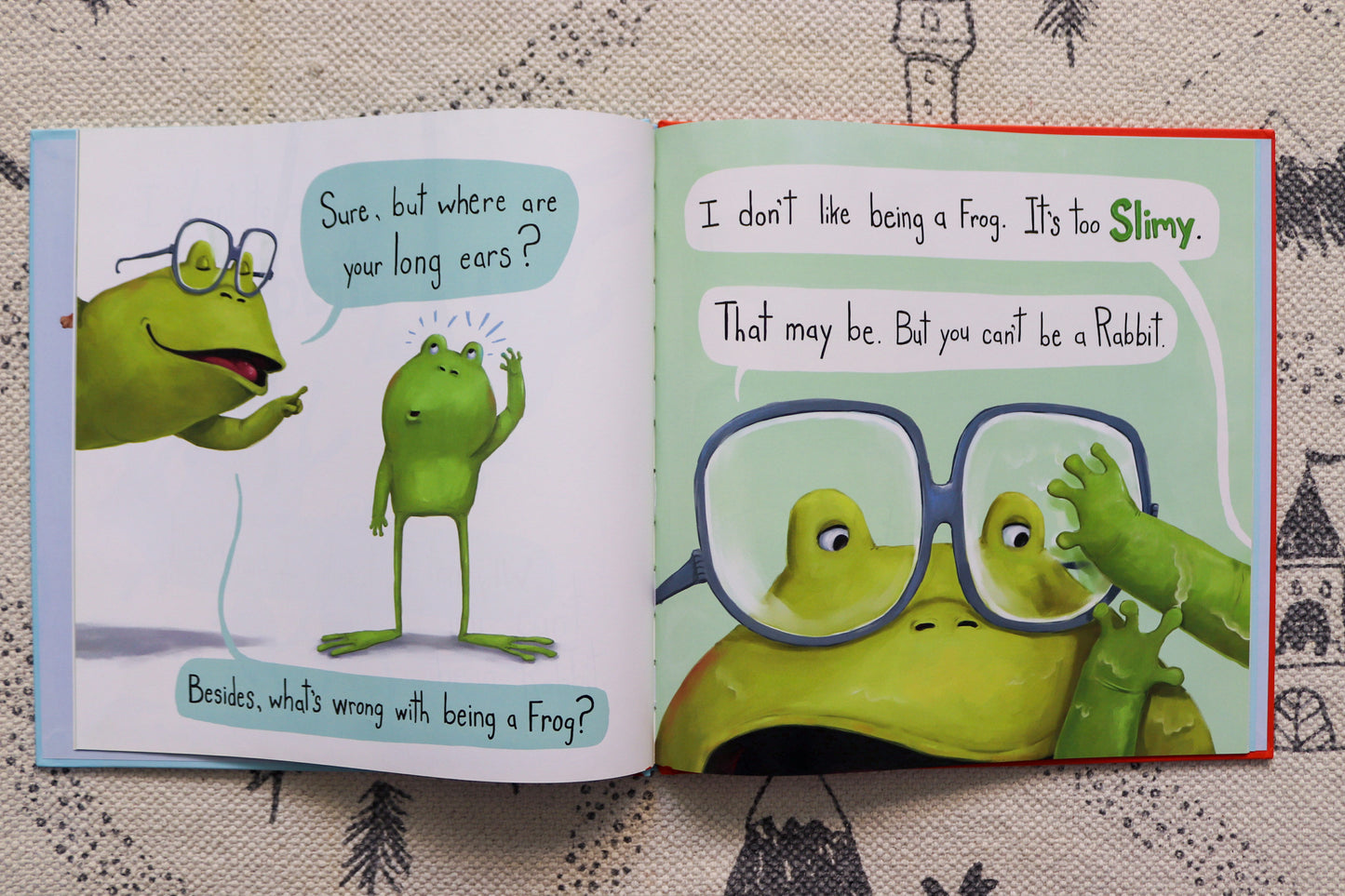 I don't want to be a frog