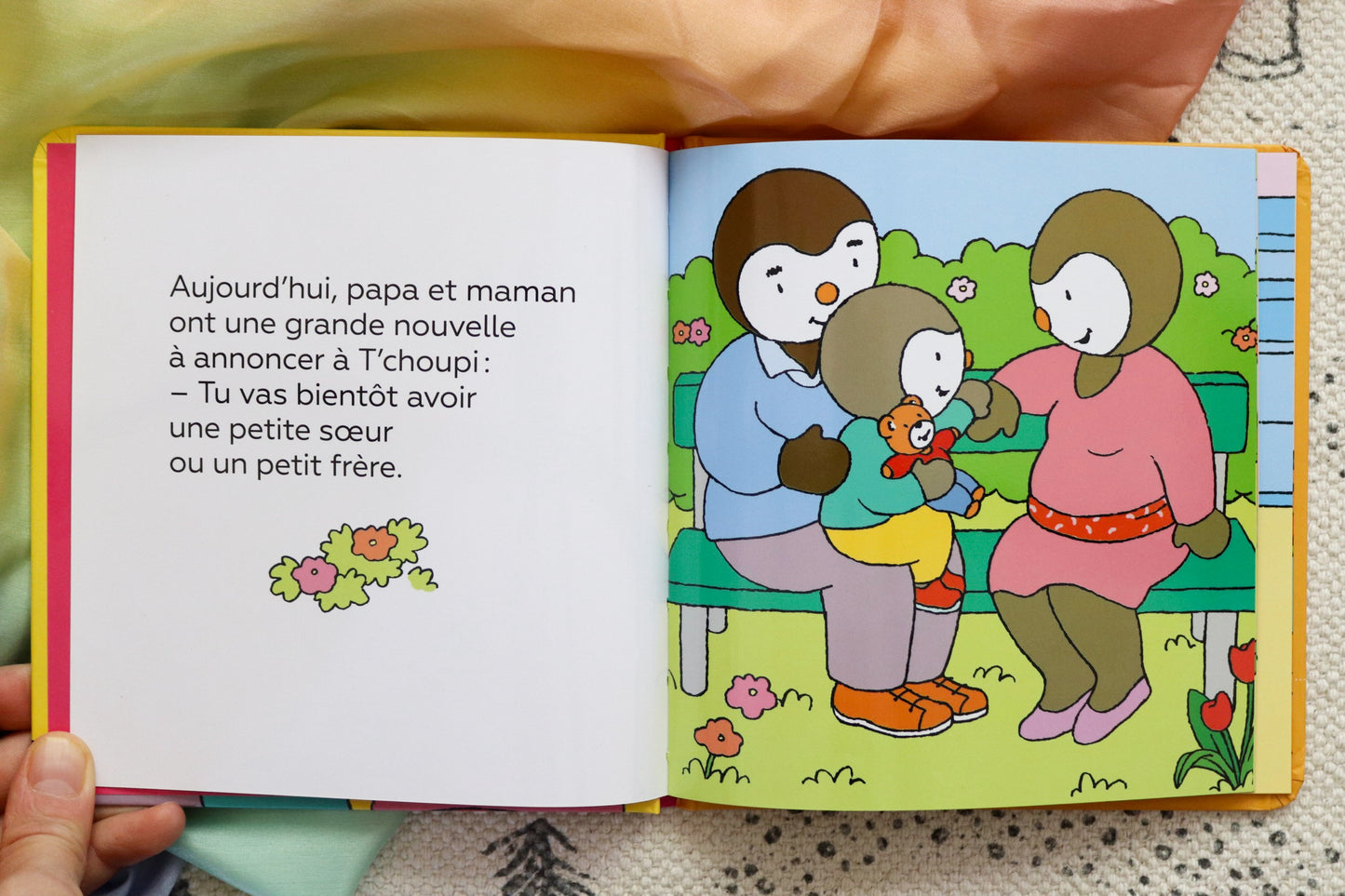 T'choupi bientôt grand frère