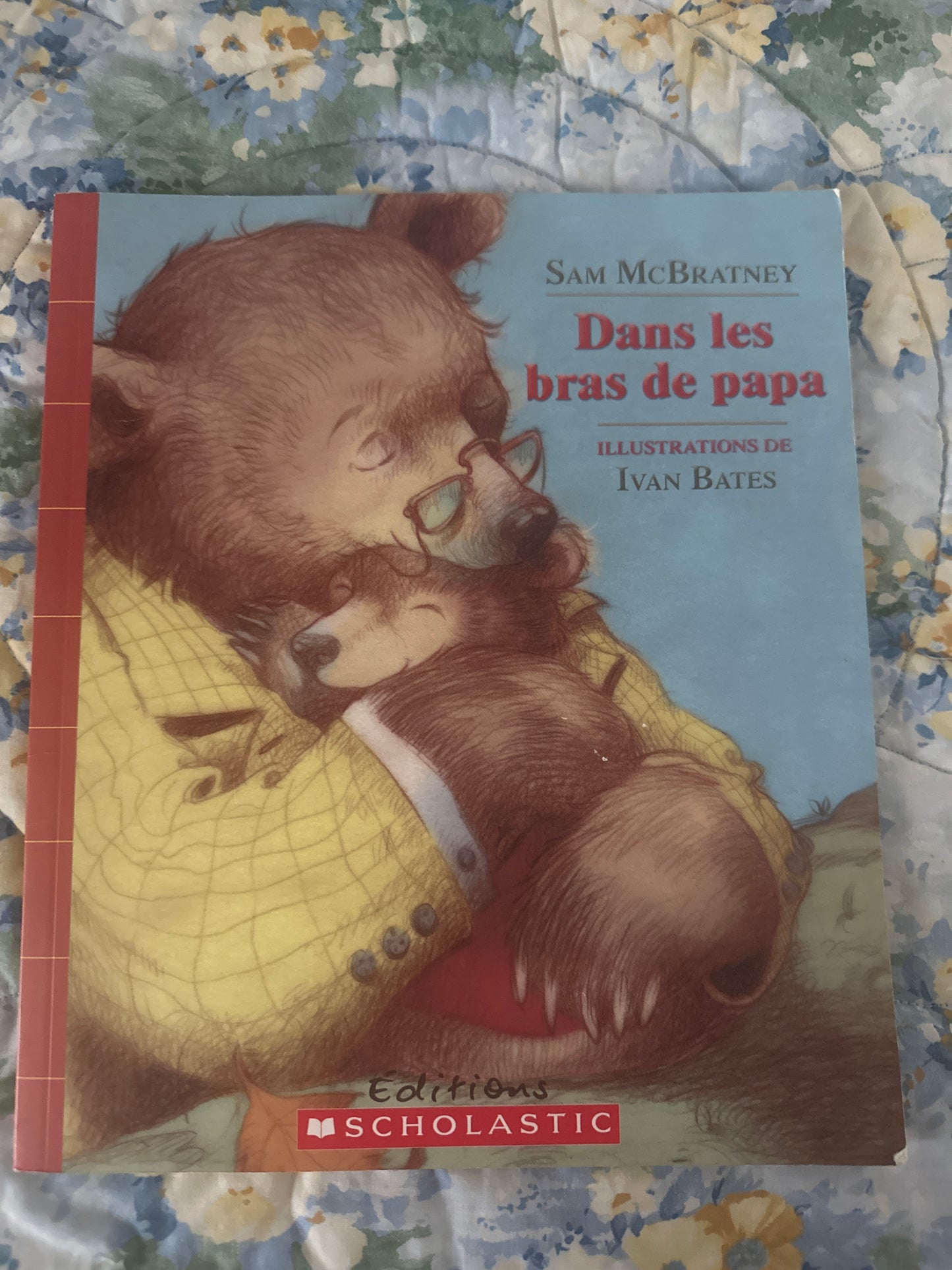 Dans les bras de papa