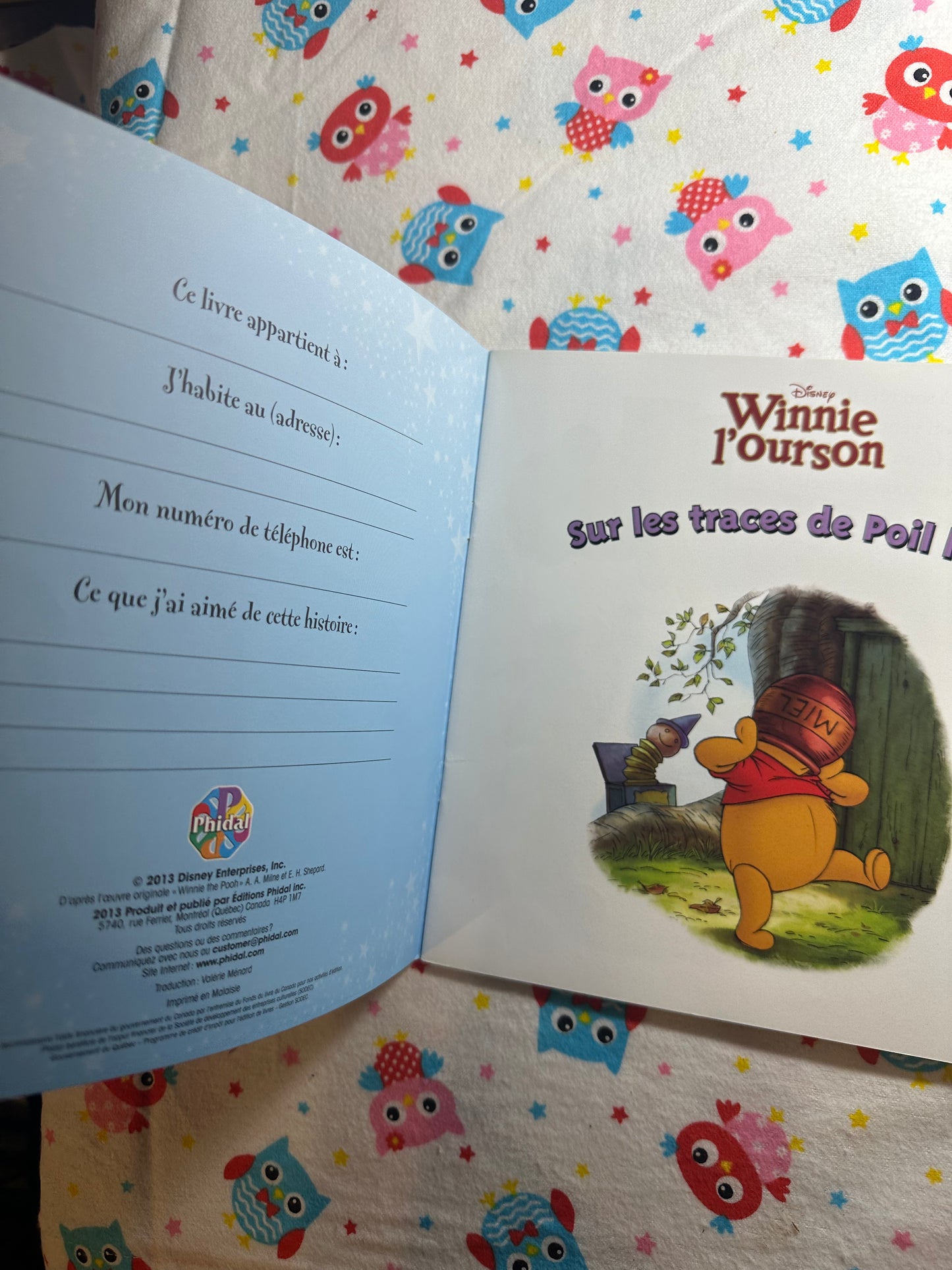 Sur les traces de Poil long (Winnie l’ourson)